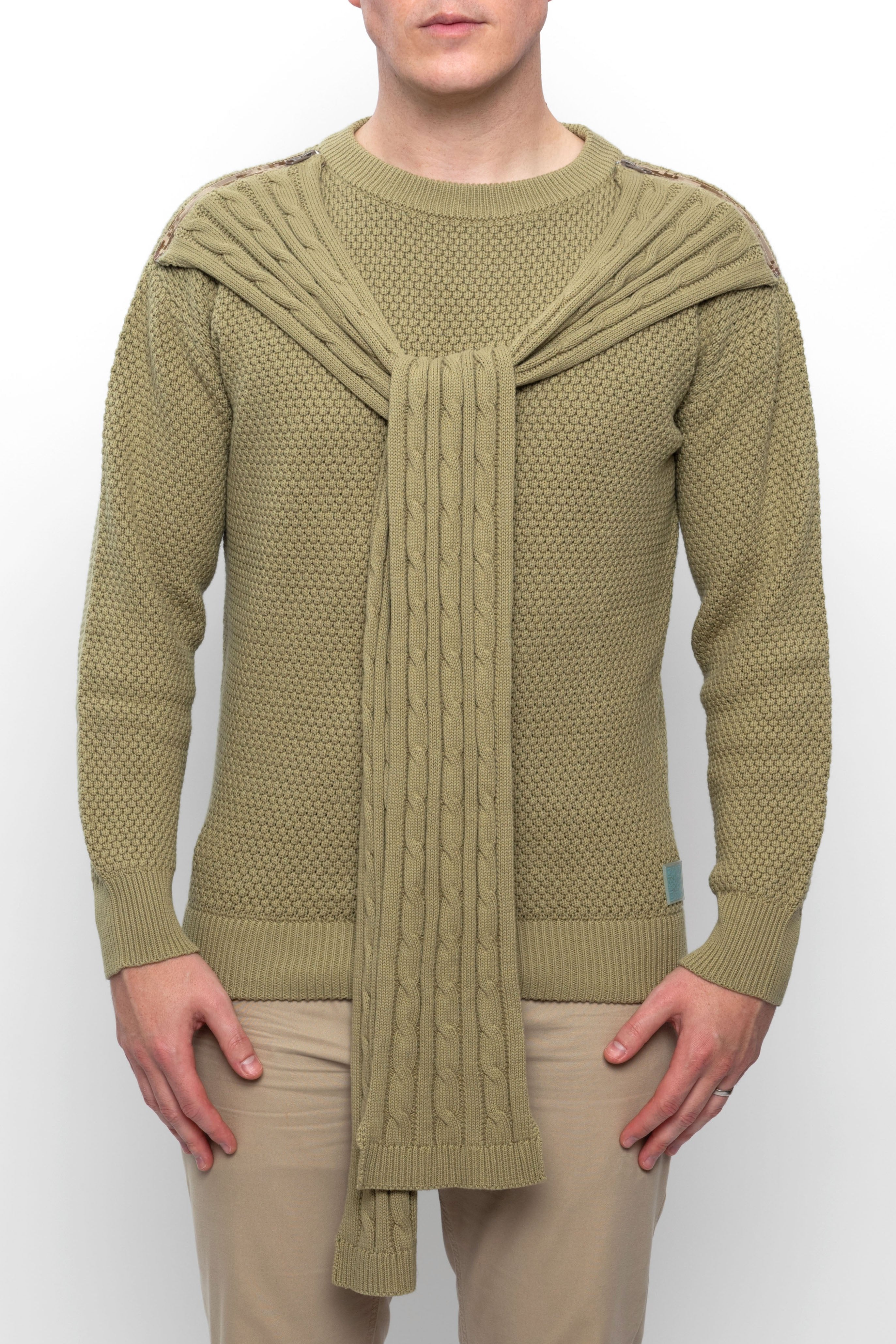Flint-Tie Sweater