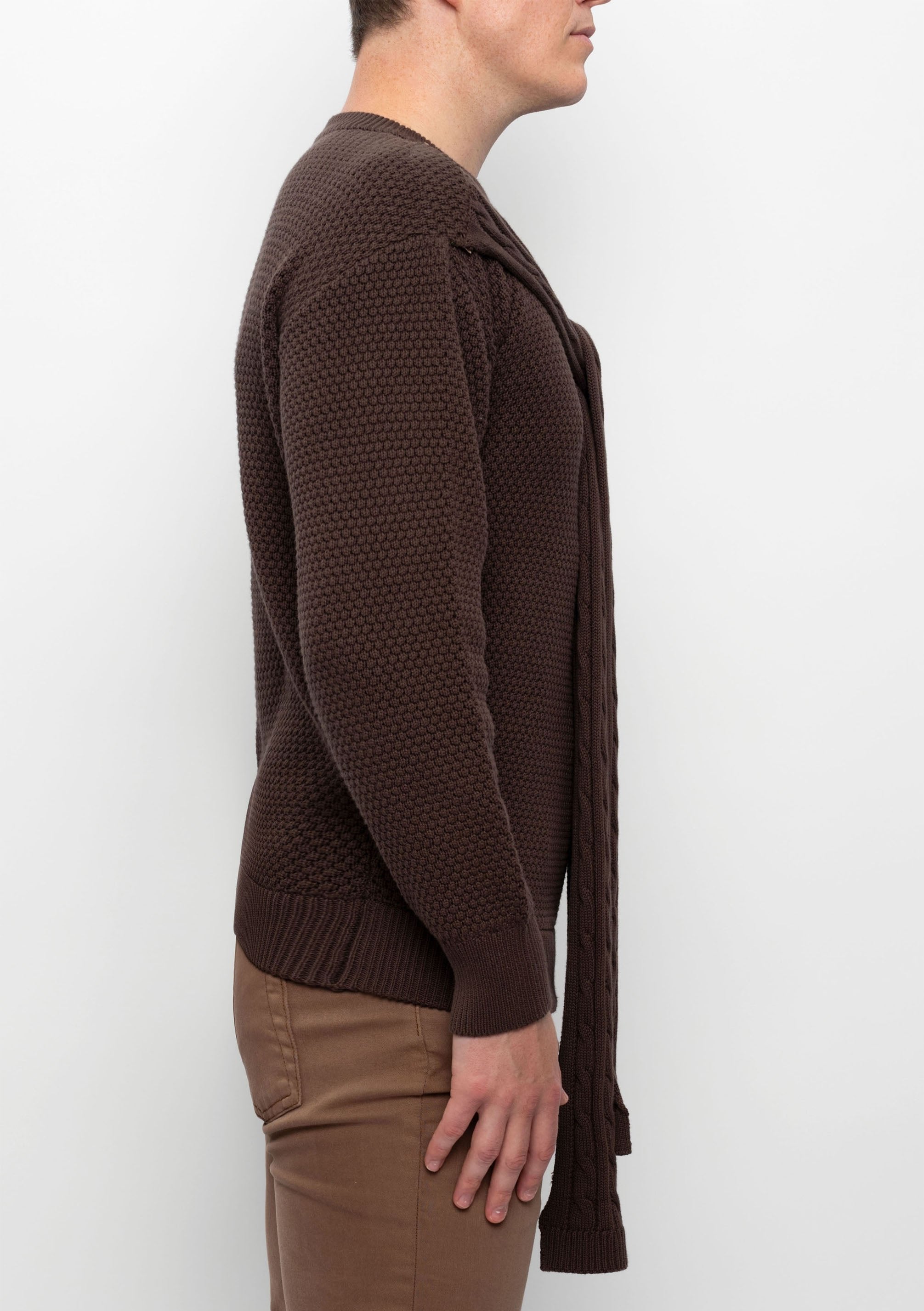Flint-Tie Sweater