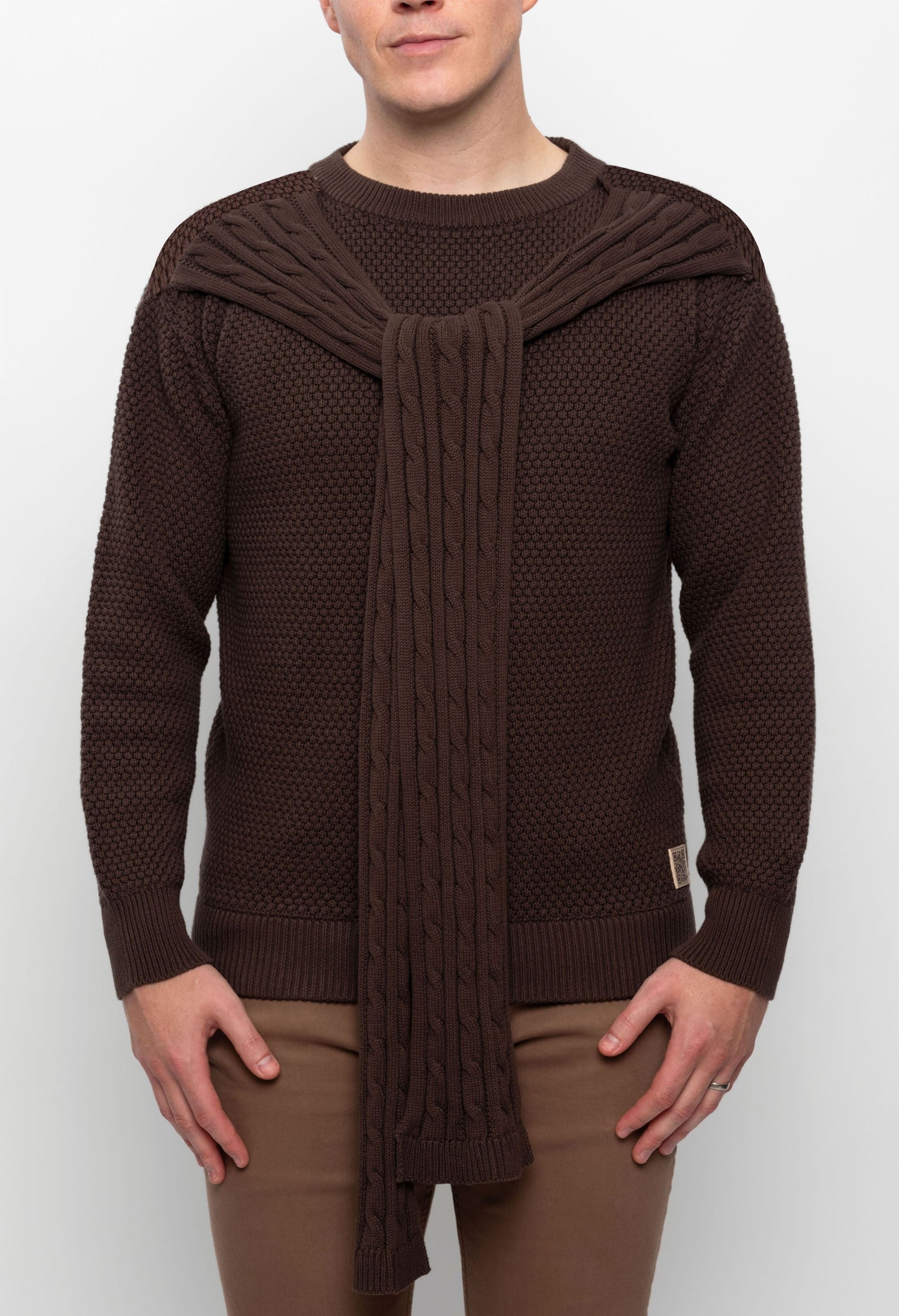 Flint-Tie Sweater